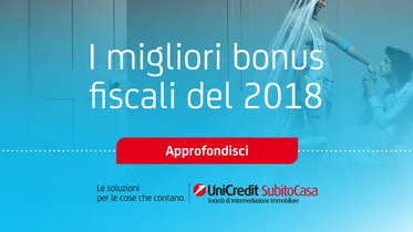 Bonus Casa 2018 UniCredit SubitoCasa